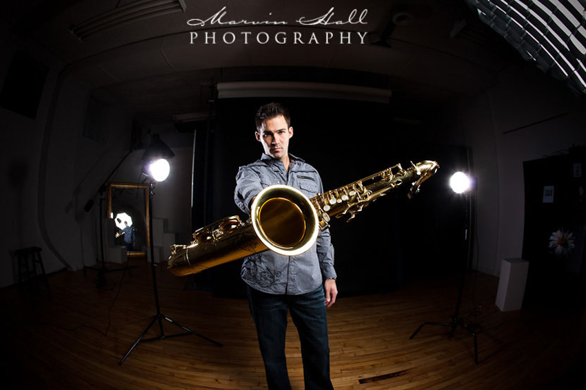 Sax Man Phil Denny - In the Studio