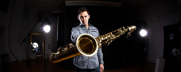 Sax Man Phil Denny - In the Studio