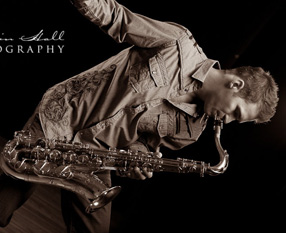Sax Man Phil Denny - In the Studio