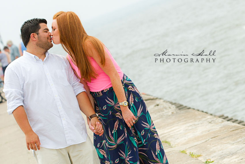 Matthew + ChaVonne Engagement Session in Grand Haven, Michigan