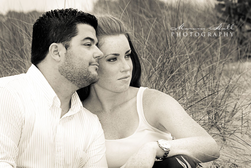 Matthew + ChaVonne Engagement Session in Grand Haven, Michigan