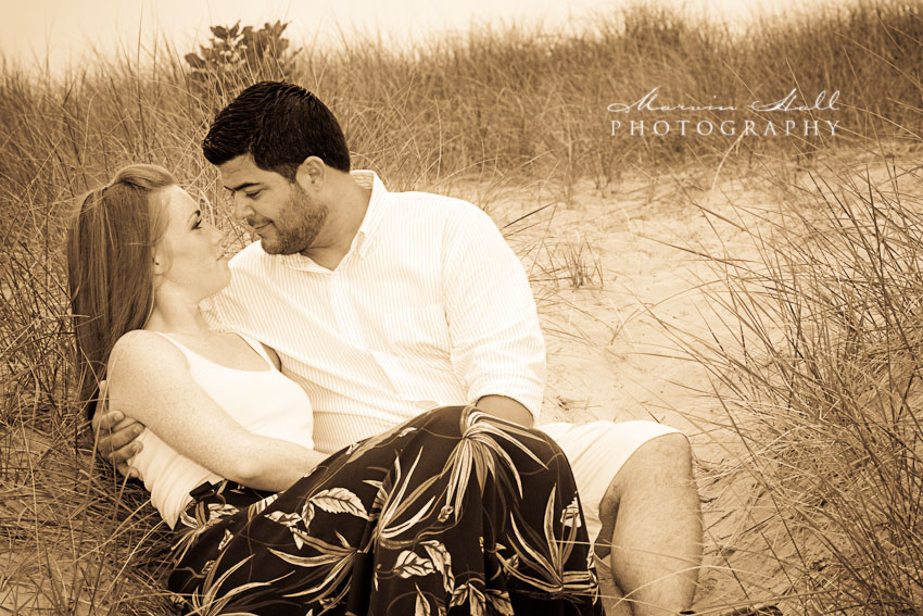 Matthew + ChaVonne Engagement Session in Grand Haven, Michigan