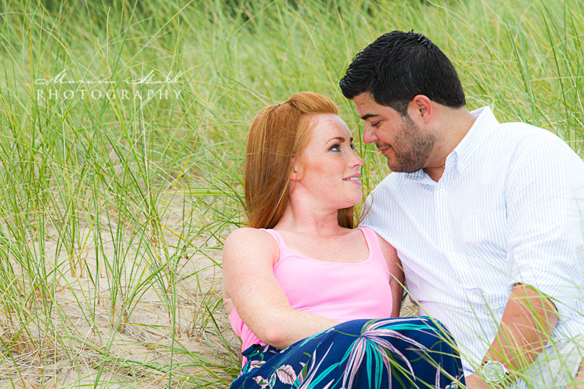 Matthew + ChaVonne Engagement Session in Grand Haven, Michigan