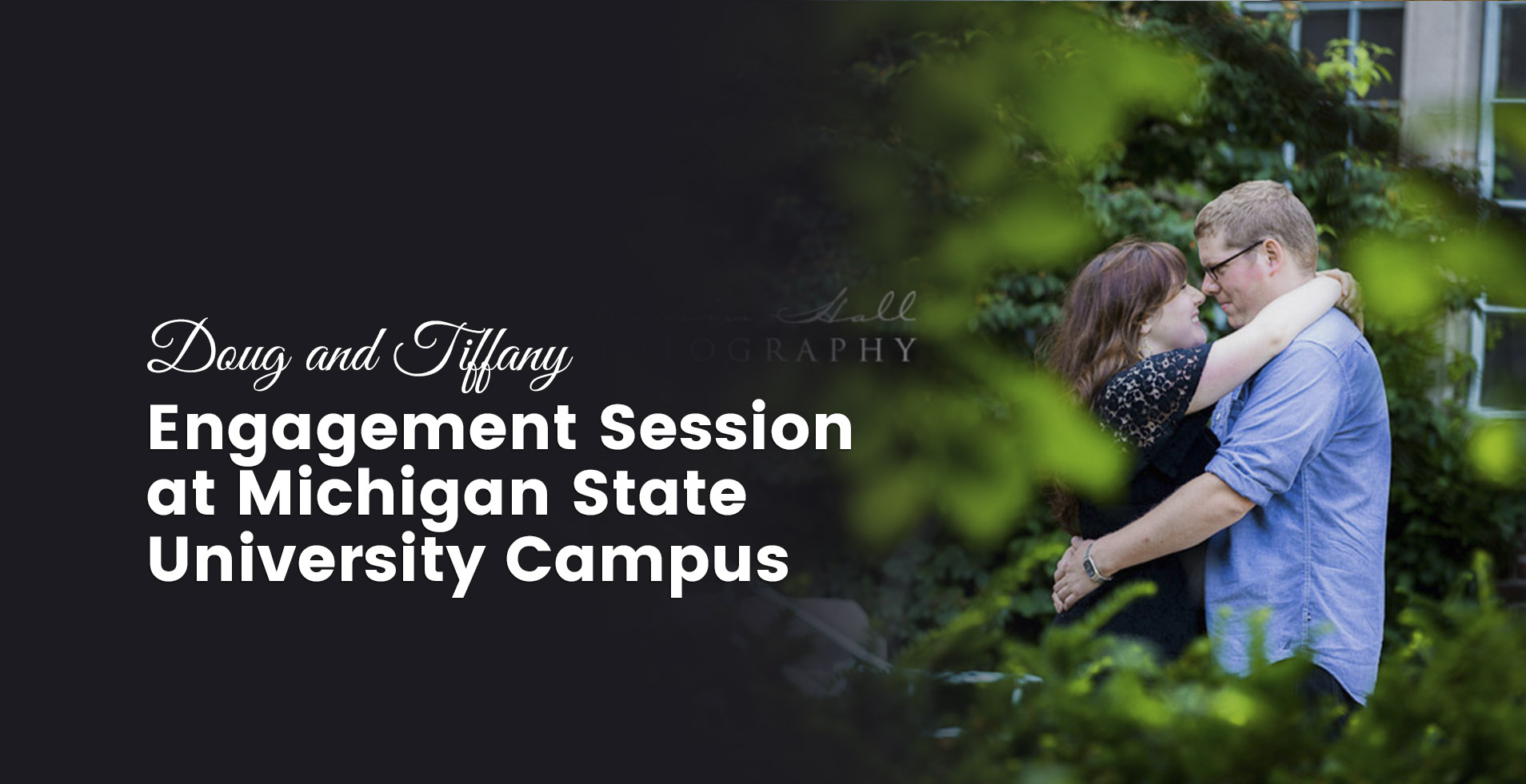 Doug and Tiffany's Engagment session at Michigan State University Campus!!