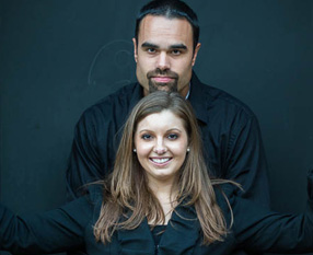 Andy & Michelle ~ Fall Engagement Session in East Lansing, MI