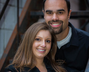 Andy & Michelle ~ Fall Engagement Session in East Lansing, MI
