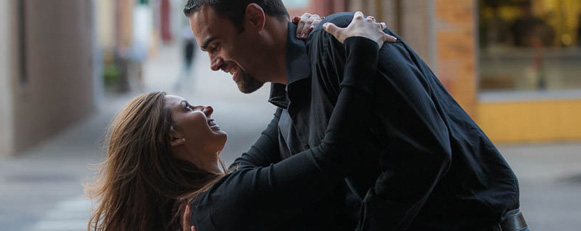 Andy & Michelle ~ Fall Engagement Session in East Lansing, MI