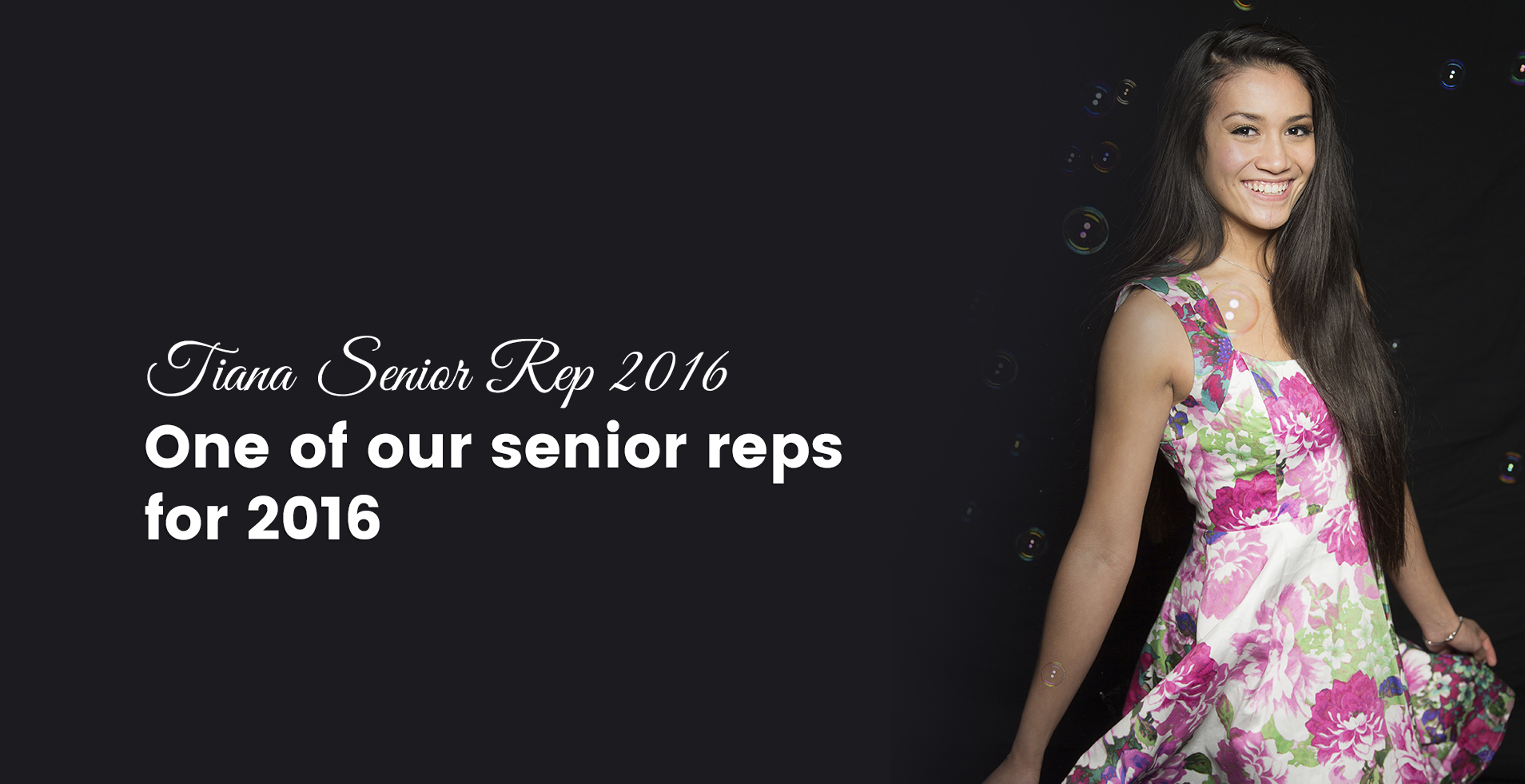 Tiana - Senior Rep 2016