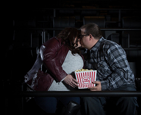 Monica and Chris - starring in their own Love Story